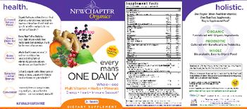 New Chapter Organics Every Man's One Daily - supplement