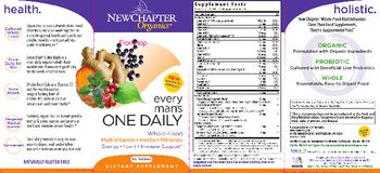 New Chapter Organics Every Man's One Daily - supplement