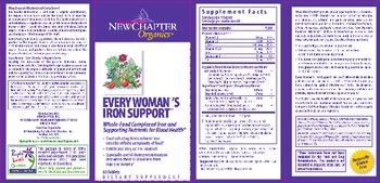 New Chapter Organics Every Woman's Iron Support - supplement