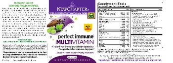 New Chapter Perfect Immune Multivitamin - supplement