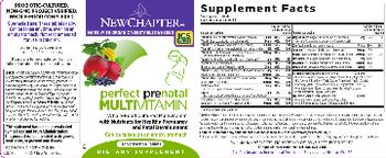 New Chapter Perfect Prenatal Multivitamin - supplement