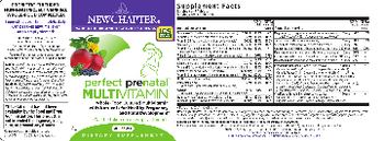 New Chapter Perfect Prenatal Multivitamin - supplement