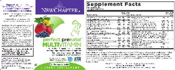 New Chapter Perfect Prenatal Multivitamin - supplement