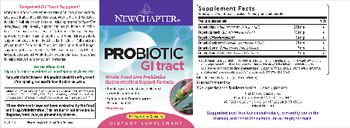 New Chapter Probiotic GI Tract - supplement