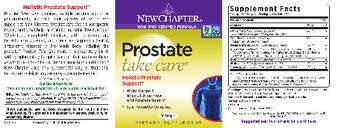 New Chapter Prostate Take Care - supplement