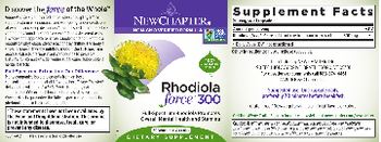 New Chapter Rhodiola Force 300 - supplement