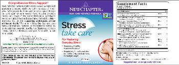 New Chapter Stress Take Care - supplement