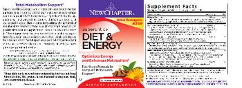 New Chapter Supercritical Diet & Energy - supplement