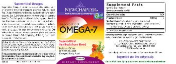 New Chapter Supercritical Omega-7 - supplement