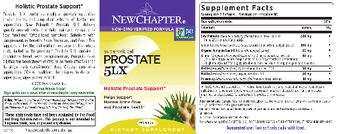 New Chapter Supercritical Prostate 5LX - supplement