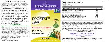 New Chapter Supercritical Prostate 5LX - supplement