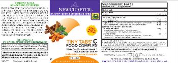 New Chapter Tiny Tabs C Food Complex - supplement