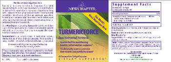 New Chapter Turmeric Force - supplement