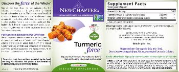 New Chapter Turmeric Force - supplement