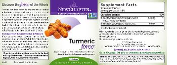 New Chapter Turmeric Force - supplement