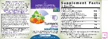 New Chapter Turmeric Force Nighttime - supplement