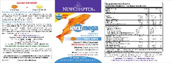 New Chapter WholeMega Extra-Virgin Wild Alaskan Salmon Tiny Caps - supplement