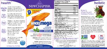 New Chapter WholeMega Focus - supplement