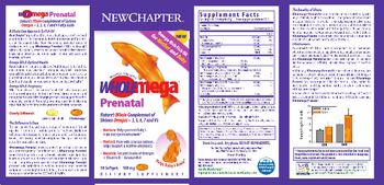 New Chapter WholeMega Prenatal - supplement