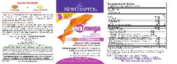 New Chapter WholeMega Prenatal - supplement