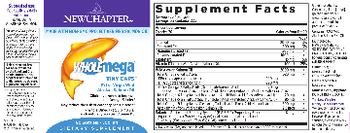 New Chapter WholeMega Tiny Caps 500 mg - supplement