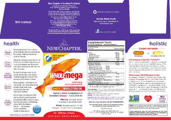 New Chapter Wholemega Whole Fish Oil - supplement