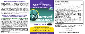 New Chapter Zyflamend Whole Body - supplement