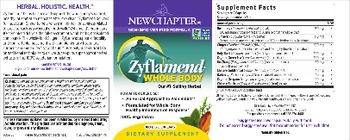 New Chapter Zyflamend Whole Body - supplement