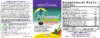 New Chapter Zyflamend Whole Body Mini Softgels - supplement