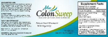 New Colon Sweep New Colon Sweep - supplement