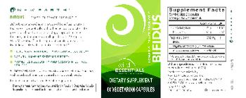 New Earth Wild Essentials Bifidus Lower GI Tract Probiotic - supplement