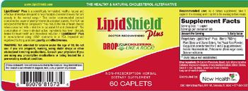 New Health Corp. LipidShield Plus - nonprescription herbal supplement