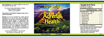 New Sun Adrenal Health - supplement