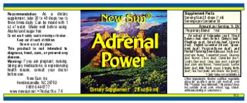 New Sun Adrenal Power - supplement