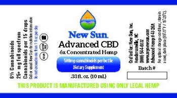 New Sun Advanced CBD - supplement