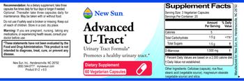 New Sun Advanced U-Tract - 