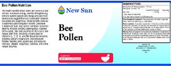 New Sun Bee Pollen - supplement