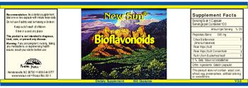 New Sun Bioflavonoids - supplement
