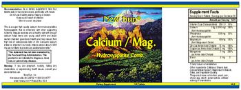 New Sun Calcium/Mag. Hydroxyapatite Comb. - supplement