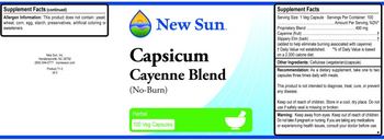 New Sun Capsicum Cayenne Blend - 