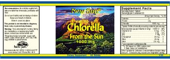 New Sun Chlorella From The Sun 1000 mg - supplement