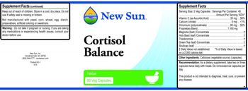New Sun Cortisol Balance - 