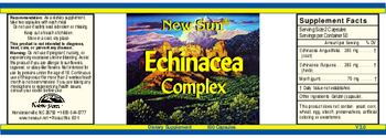 New Sun Echinacea Complex - supplement