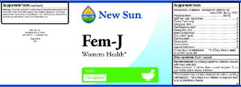 New Sun Fem-J - 