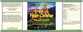 New Sun Fiber Cleanse Without Psyllium - supplement