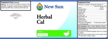 New Sun Herbal Cal - 