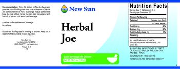 New Sun Herbal Joe - supplement
