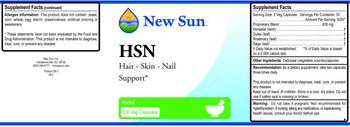 New Sun HSN - 