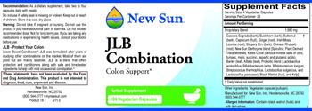 New Sun JLB Combination - herbal supplement