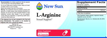 New Sun L-Arginine - 